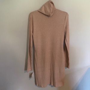 Light Pink Sweater Dress